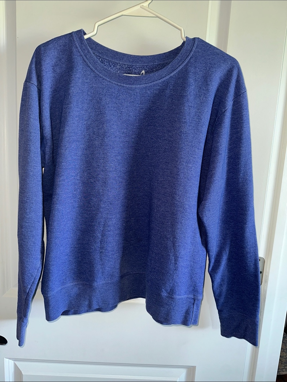 Hanes Women's Crewneck Sweater in Navy Blue